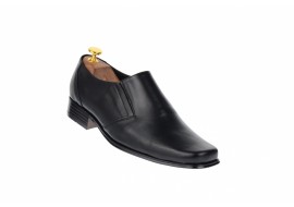 Pantofi barbati eleganti din piele naturala, cu elastic - NICX3EL